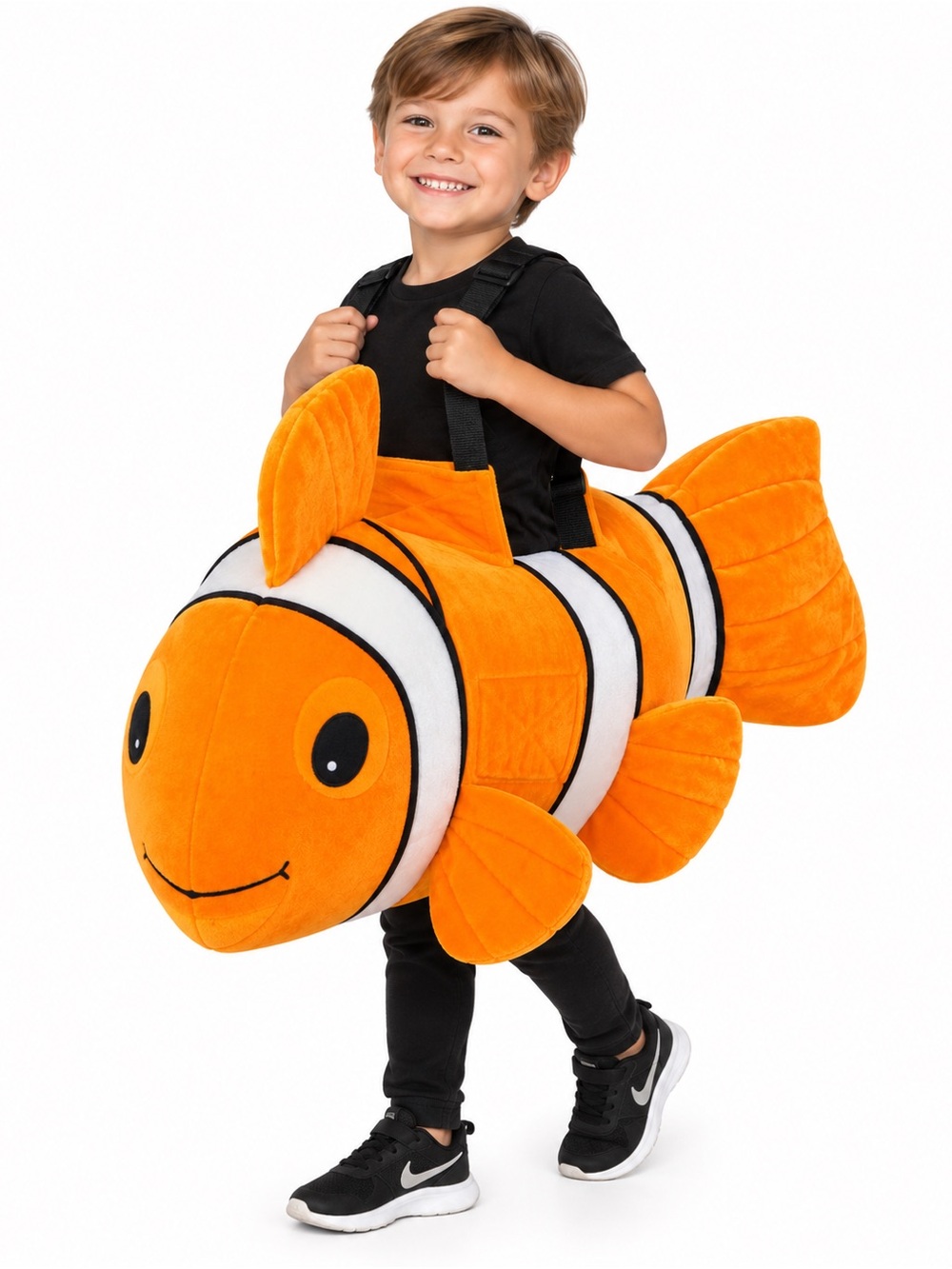 Clown Fish Nemo Children's Costume Size 3 - 7 Yrs